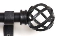 Wrought Iron Curtain Poles