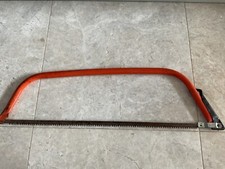 Vintage  33” Gardening Bow Saw Pruning Tree Branch Garden Tool With 27" Blade