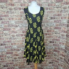 Phool Dress 12 Black Green