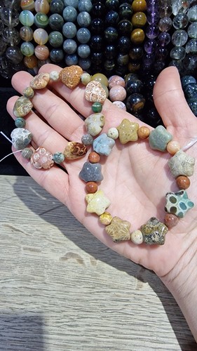 Fossil coral jade crystal - coral,