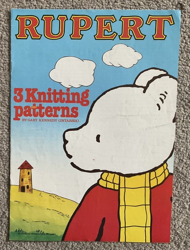 Knitting pattern rupert - knitting,