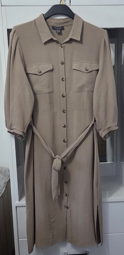 Light brown long - light, buttoned