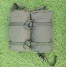 Genuine British Army Issue Bergen Side Pouches & Yoke Olive Green PLCE UKSF BNIP