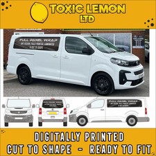 Vauxhall Vivaro Mk3 Vehicle Graphics Decals -  Sign Writing - Printing Design