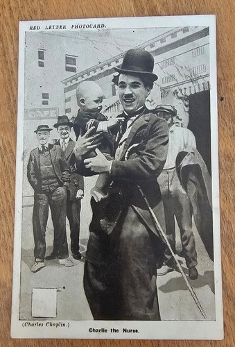 Vintage charlie chaplin red - vintage,