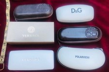 Sunglass Cases, Versace ,D&G, Timberland ,Polarview Etc Empty Maybe Useful Spar