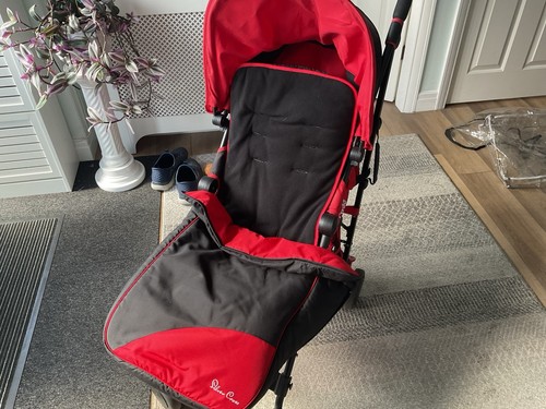 Silver cross pushchair with - silver,