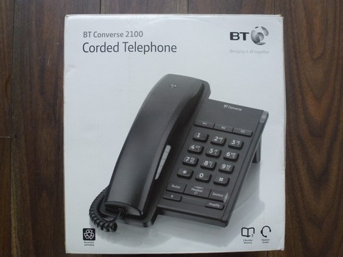 Landline telephone converse - landline,