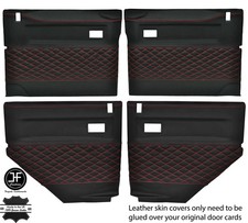 RED DIAMOND STITCH 4X DOOR