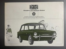 1960s Sunbeam IMP Sports Sedan