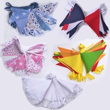 Cotton Bunting Red White Blue