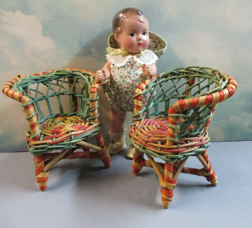Vintage original green - &, red