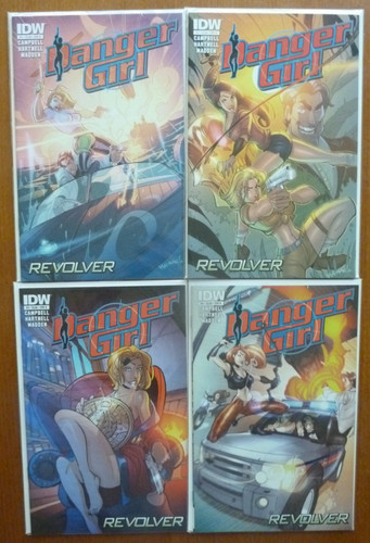 Danger girl revolver 1 - danger, #1-4