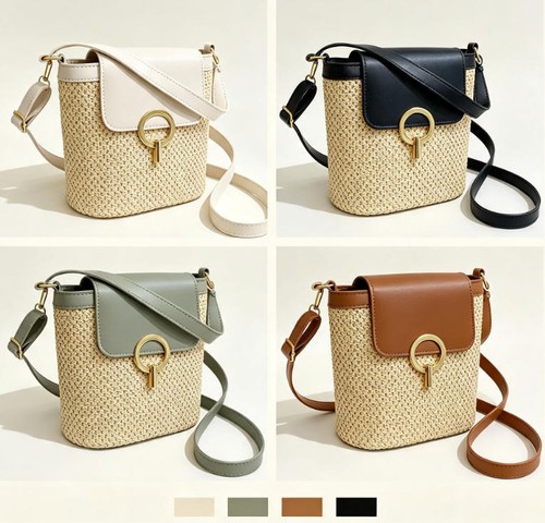 Women ladyie wicker handbag - ladyie,