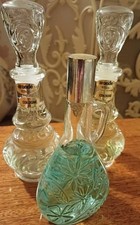 Vintage Perfume Decanters ' ARONDE' cologne With glass  Stoppers & Other 1970's