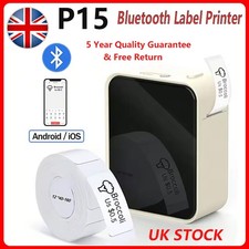 Pristar P15 Thermal Label Printer Machine Bluetooth Label Maker With Sticky Tape