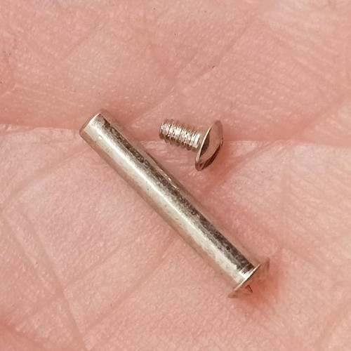 Steel grind wheel rivet shaft - steel,