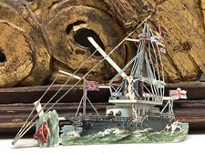 Boat in Rough Sea - Victorian