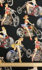 Fat Quarter Hot Rods Retro