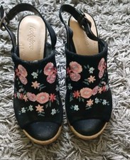 M&S Footglove Black Suede