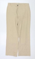 Jonny Q Womens Beige Cotton