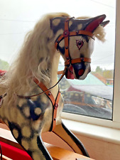 Collinson Rocking Horse Fully Restored to original look 41in tall Vintage AVERY