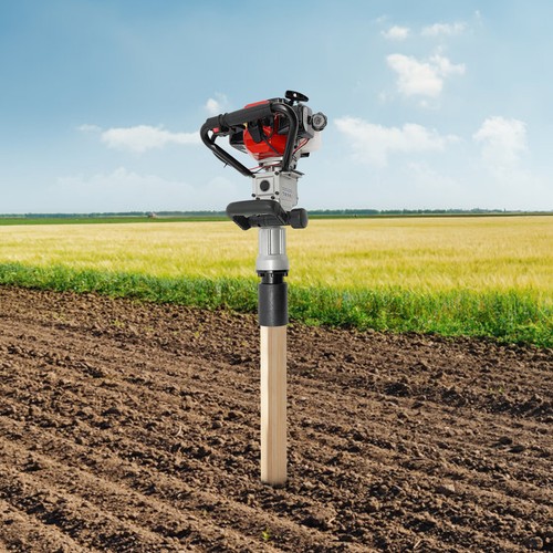 7cc gas powered post - 2-in-1,