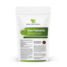 Saw Palmetto Extract 800 mg Tablets – High Strength Prostate, Hair & Hormone Aid
