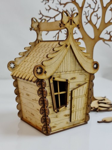 Wooden mdf gingerbread - wooden,