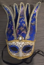 Venetian Carnival Mask Blue