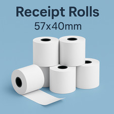 Receipt Rolls 57x40mm Thermal