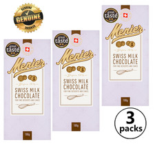 3x Menier Swiss Milk Chocolate