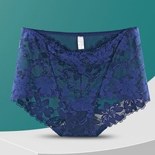 Womens Full Brief Lace Front
