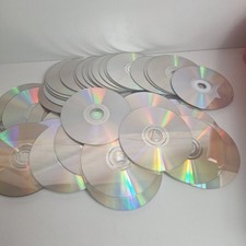 100 Bulk  Lot Used CD DVD Discs DIY Art Craft Garden Upcycling Project