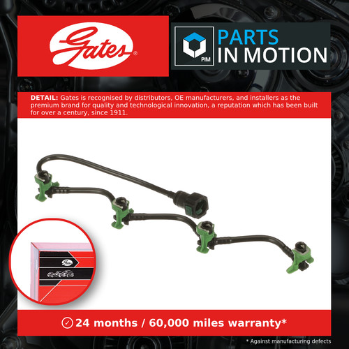 Moulded fuel hose - moulded,