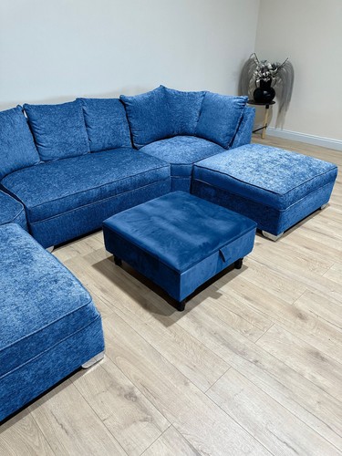 Velvet square ottoman coffee - square,