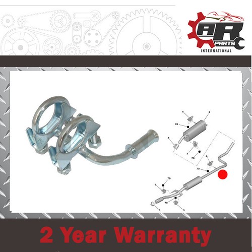Exhaust repair hanger clamp - exhaust,