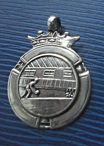 Vintage sterling silver - silver, medal