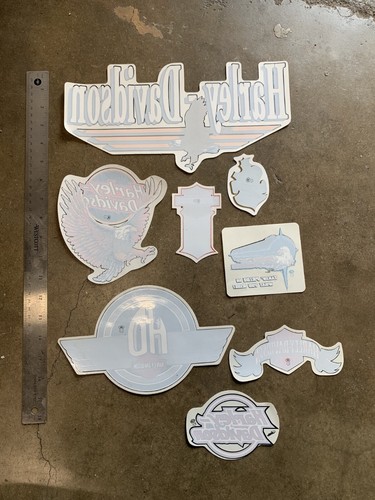 Vintage harley decal sticker - vintage,