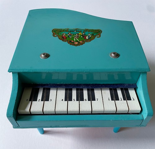 Vintage schoenhut piano mini - vintage,