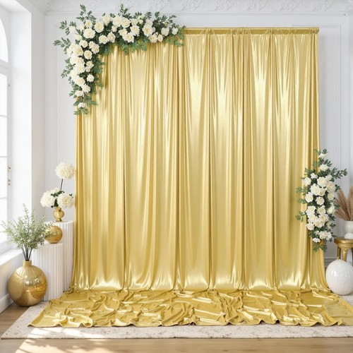 10x10ft gold sequin - gold, backdrop
