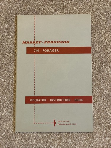 Massey ferguson 740 - 740, forager