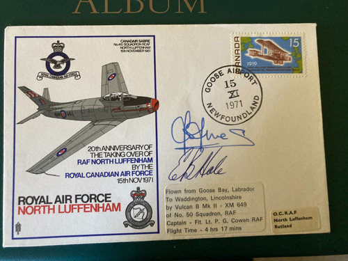 Rare raf luffenham cover - luffenham,