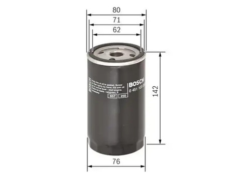 Oil filter spin - oil, 0