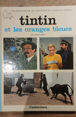 Tintin les oranges bleu - et,