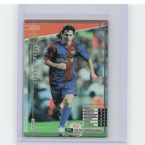 Lionel messi panini - panini, wccf