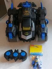 Batman Imaginext DC Super Friends R C  Transforming Batbot  (No Discs)
