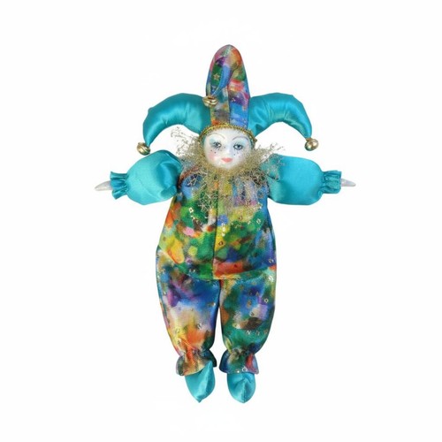 Jester clown doll adjustable - clown,