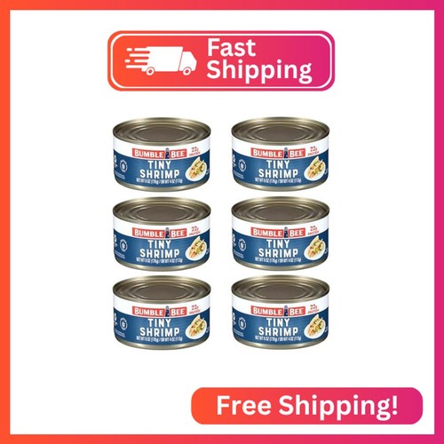 Bumble bee tiny canned shrimp - bumble,