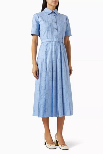 Gucci light blue logo - gucci, gg